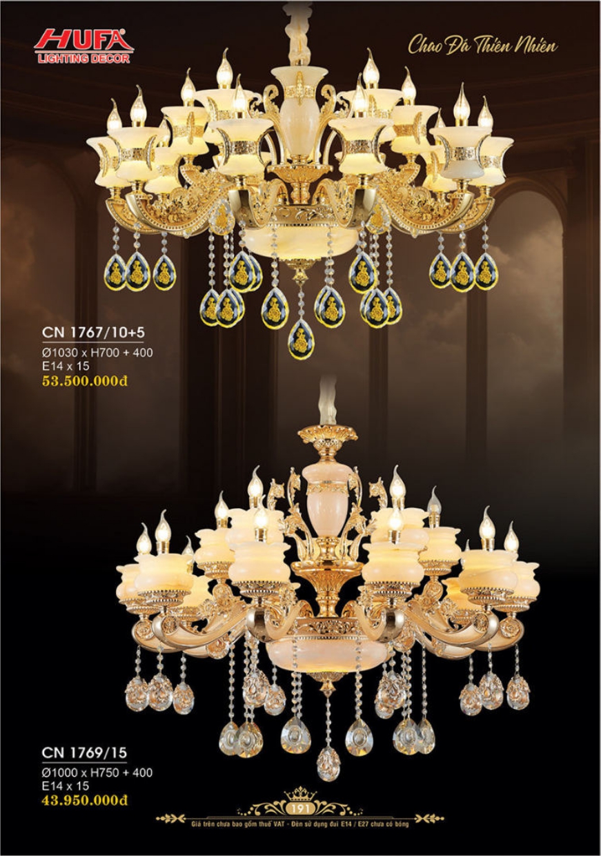 Bảng giá đèn trang trí HUFA